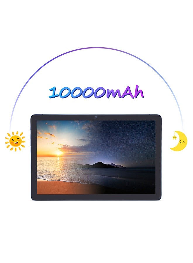 C idea - 10.1 Inch Android Tablet Pc 12 Dual Camera 8GB Ram 512GB Bluetooth Fntastic Blue - Image 1