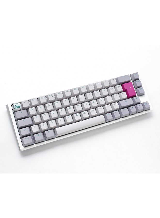داكي Ducky One 3 Mist SF 65% USB RGB Mechanical Gaming Keyboard Cherry  Red Switch  - Image 4
