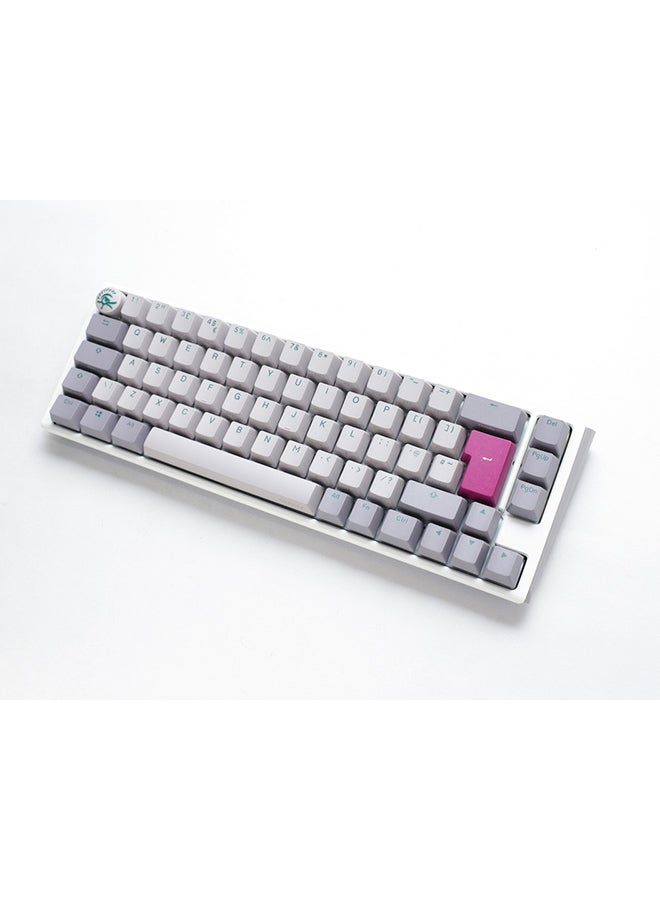 داكي Ducky One 3 Mist SF 65% USB RGB Mechanical Gaming Keyboard Cherry  Red Switch  - Image 3