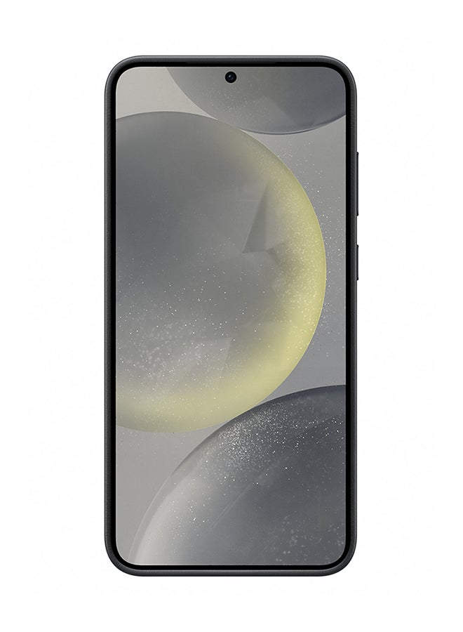 سامسونج Smapp S24 Plus Vegan Leather Case Black - Image 2