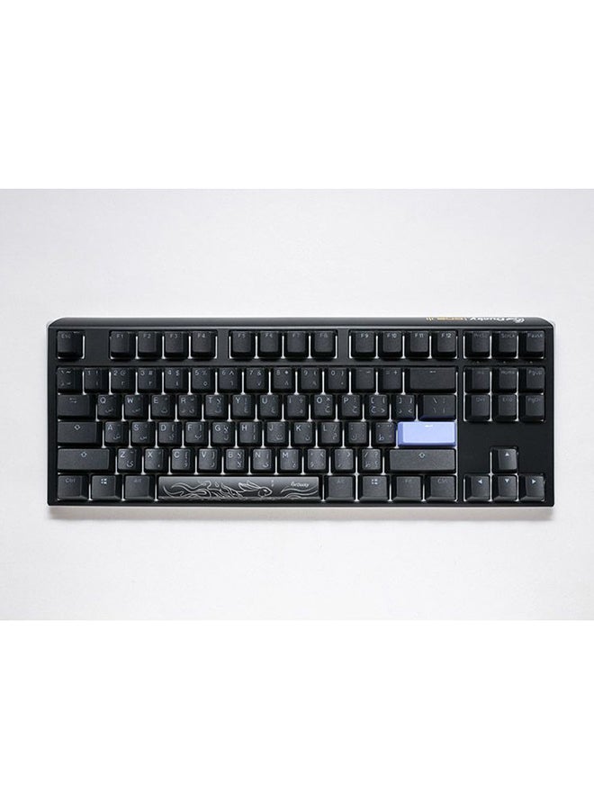 Ducky - Ducky One 3 Classic Black TKL 80% Mechanical Keyboard with Red Switches - - Image 1