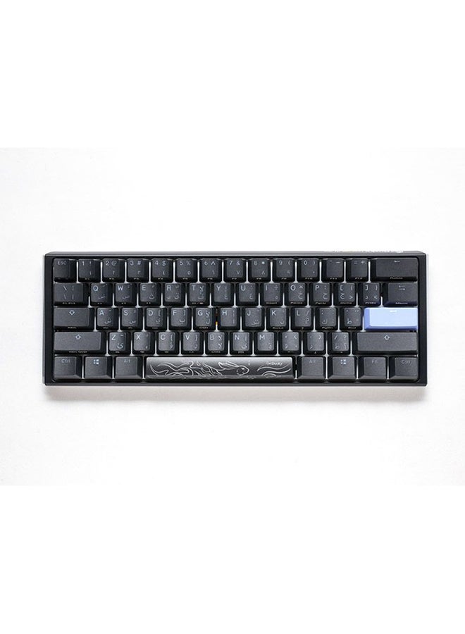 داكي Ducky One 3 Classic أسود/أبيض صغير 60 بالمائة - أزرق كرزي  - Image 1