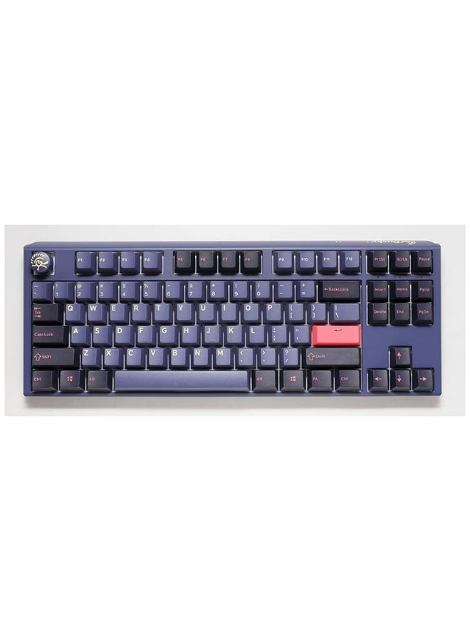 Ducky One 3 Cosmic Cherry Blue TKL 80% Mechanical Keyboard - Image 1