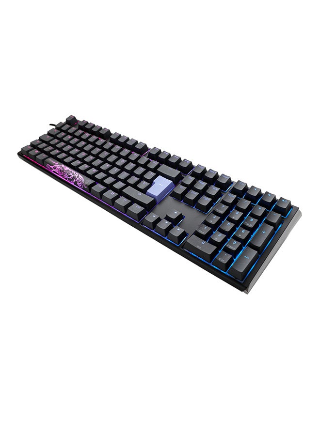 داكي Ducky One 3 Classic Fullsize USB RGB Mechanical Gaming Keyboard Cherry Blue - Black UK Layout  - Image 2