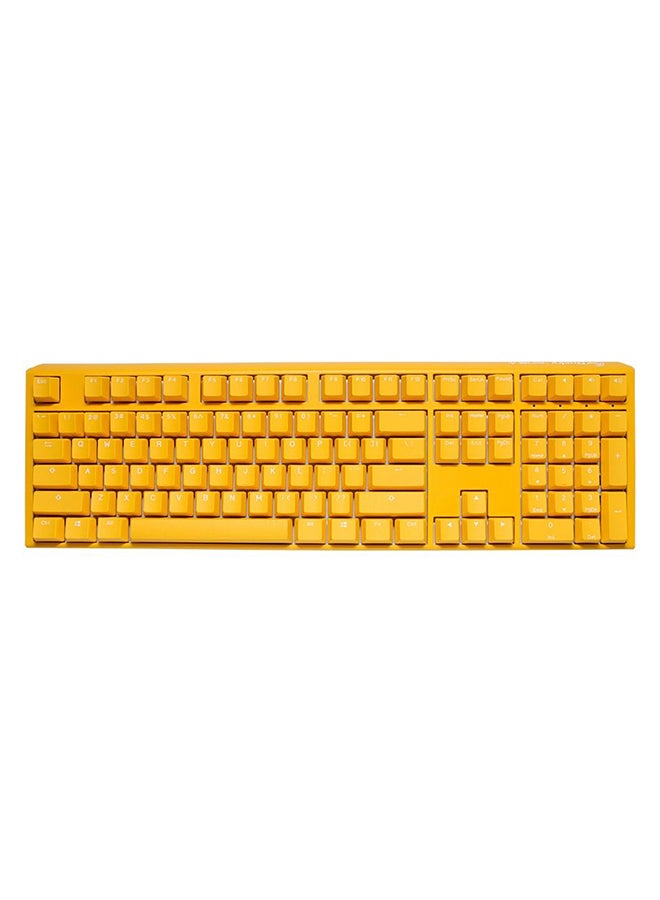Ducky - Ducky One 3 Yellow Ducky Fullsize 100% Cherry Red Switch - Image 1