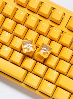 Ducky Ducky One 3 Yellow Ducky Fullsize 100% Cherry Red Switch  - Image 2