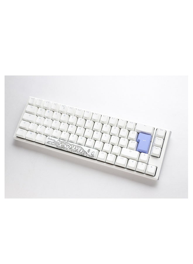 داكي Ducky One 3 Classic Pure White SF 65% Cherry Red Switch  - Image 1