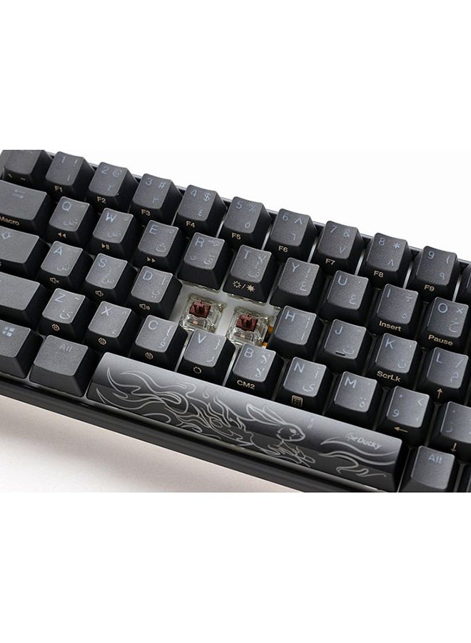 Ducky One 3 Classic Black/White Mini 60% Cherry Red Switch - Image 5