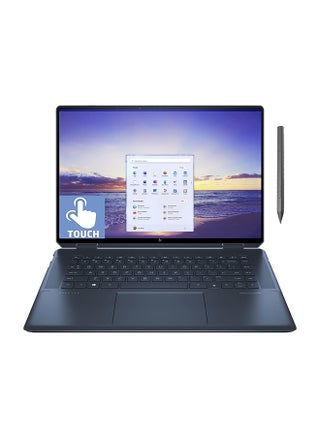 Spectre x360 2-in-1 Laptop With 16-Inch Display, Core i7-11390H Processor/16GB RAM/1TB SSD/Intel Iris Xe Graphics/Windows 11 Home With Pen And Protective Sleeve English Nocturne Blue - pnsku/N70037468V/45/_/1705063219/b4c200be-2555-4e7c-926b-ab5571a28574