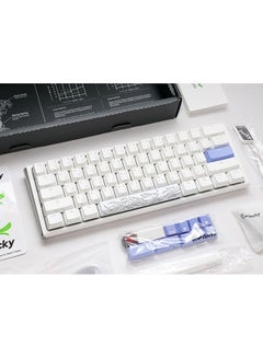 Ducky Ducky One 3 Classic Pure White Mini 60% Cherry Brown Switch  - Image 5