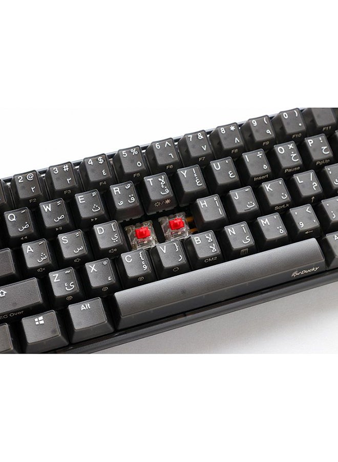 داكي مفتاح Ducky One 3 Aura Black Mini 60% بني كرزي  - Image 4