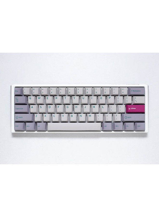 داكي Ducky One 3 Mist Gray Mini 60% Cherry Blue Switch  - Image 1