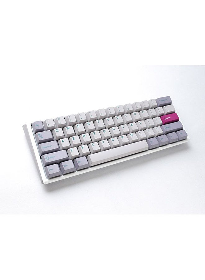 داكي Ducky One 3 Mist Gray Mini 60% Cherry Blue Switch  - Image 2