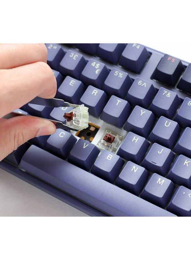 داكي - Ducky One 3 Cosmic Blue Fullsize 100% Cherry Red Switch - Image 1