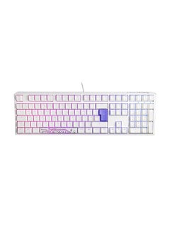 Ducky Ducky One 3 Classic Pure White Fullsize 100% Cherry Blue Switch  - Image 1