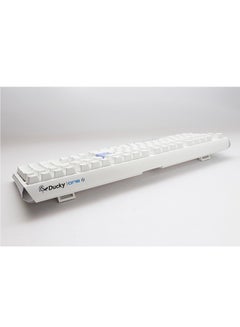 Ducky Ducky One 3 Classic Pure White Fullsize 100% Cherry Blue Switch  - Image 5