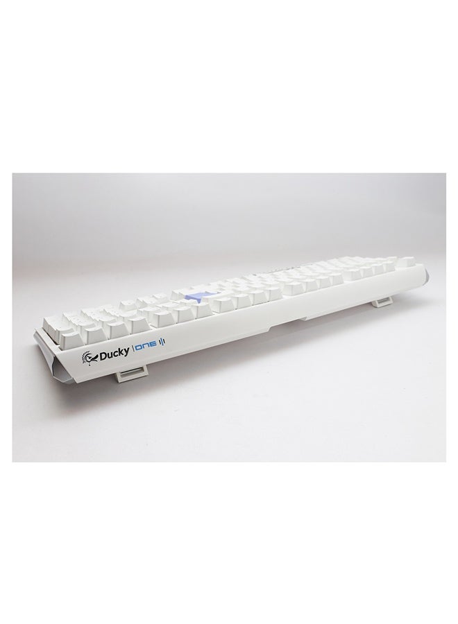داكي مفتاح Ducky One 3 Classic Pure White Fullsize 100% Cherry Red Switch  - Image 5