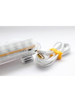 Ducky Ducky One 3 Aura White SF 65% Cherry Red Switch  - Image 2