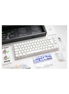 Ducky Ducky One 3 Aura White SF 65% Cherry Brown Switch  - Image 4