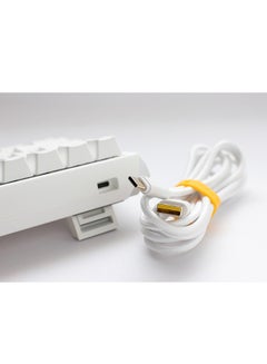 Ducky Ducky One 3 Classic Pure White SF 65% Cherry Brown Switch  - Image 4