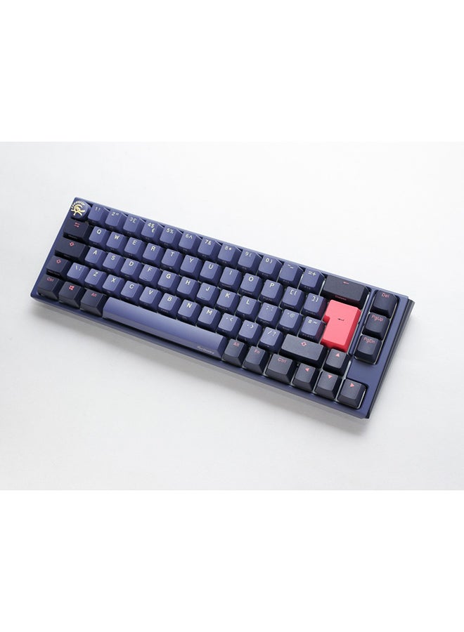 داكي Ducky One 3 Cosmic Blue SF 65% Cherry Brown Switch  - Image 4
