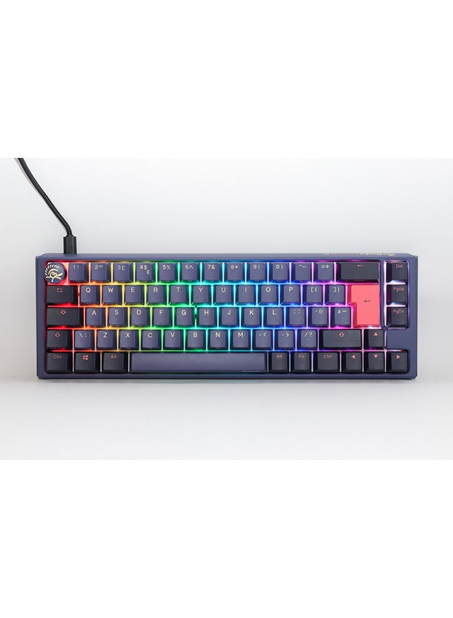 داكي Ducky One 3 Cosmic Blue SF 65% Cherry Brown Switch  - Image 1