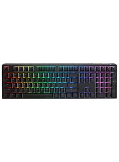 Ducky Ducky One 3 Classic Black/White Fullsize 100% Cherry Red Switch  - Image 1