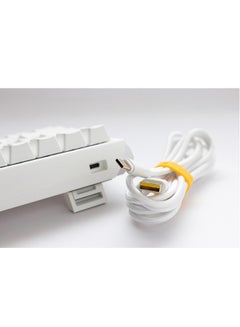 Ducky Ducky One 3 Classic Pure White SF 65% Cherry Red Switch  - Image 4