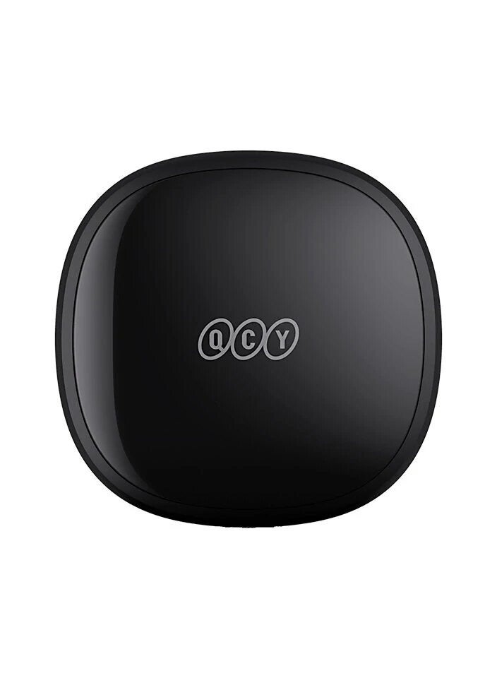 QCY - T13X TWS Wireless Earbuds With 5.3 Bluetooth, 4 Microphones With ENC Noise Cancellation, Water Resistance, Touch Controls And Long Battery Life Black - Image 1