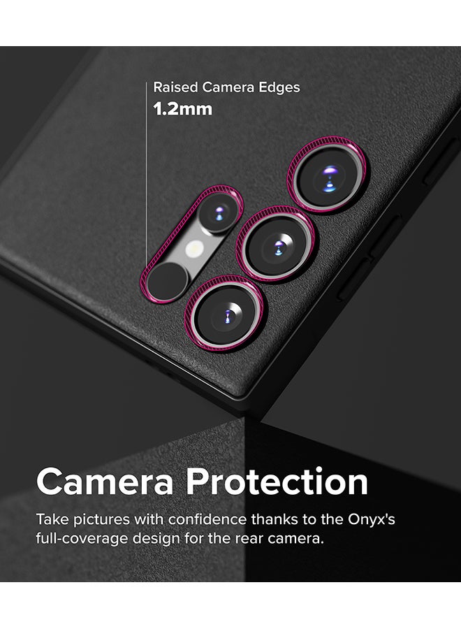 Ringke Onyx Compatible with Samsung Galaxy S24 Ultra 5G Case (2024), Rugged Shockproof Non-Slip TPU Slim Thin Phone Cover Black - Image 4