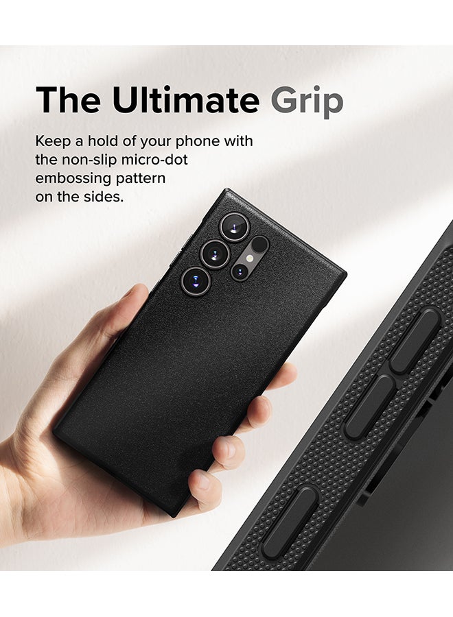 Ringke Onyx Compatible with Samsung Galaxy S24 Ultra 5G Case (2024), Rugged Shockproof Non-Slip TPU Slim Thin Phone Cover Black - Image 5