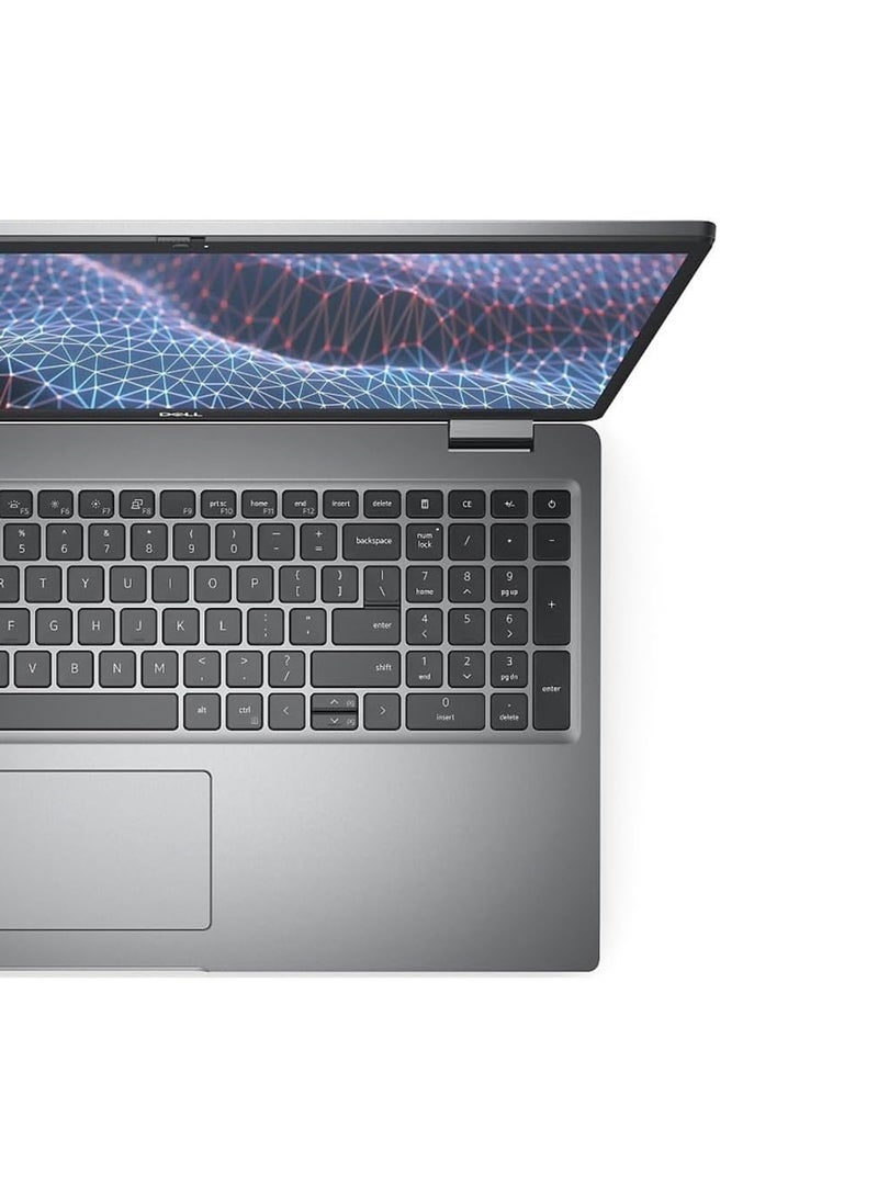 ديل Latitude 5000 5531 Laptop With 15.6-Inch Display, Core i5-12600H Processor/8GB RAM/256GB SSD/‎Intel Iris Xe Graphics/Windows 10 Pro English Gray - Image 5