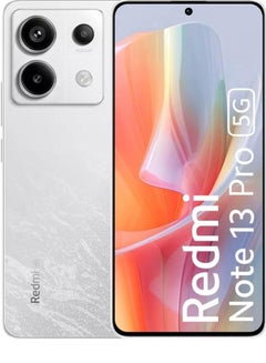 Redmi Note 13 Pro 5G Dual Smartphone 12Gb Ram 512Gb Storage 6.67-Inch Amoled Display, Snapdragon 7S Gen 2 Processor, Arctic White
