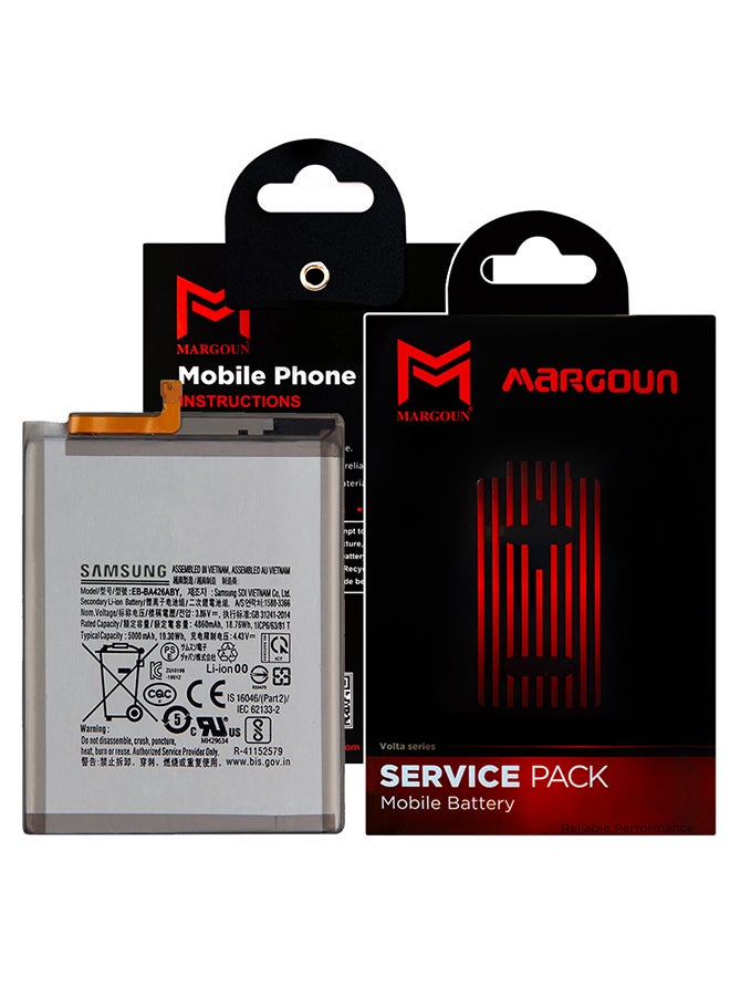 مارجون بطارية بديلة لهاتف Samsung Galaxy A72 من نوع ليثيوم أيون مع بطارية حماية من الشحن الزائد بسعة 5000 مللي أمبير في الساعة - Image 3