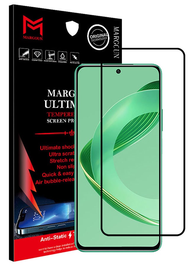 مارجون واقي شاشة Huawei Nova 11 SE، مقاوم للخدش، صلابة 9H، واقي شاشة حساس للمس، غطاء صديق للبيئة، فيلم زجاجي مقوى - Image 1