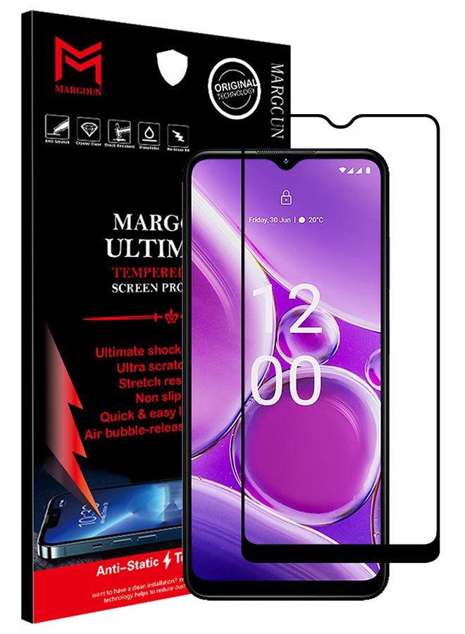 MARGOUN Nokia G42 Screen Protector 9H Hardness Scratch Resistance Screen Protector Touch Sensitive Case Friendly Tempered Glass Film Clear - Image 1