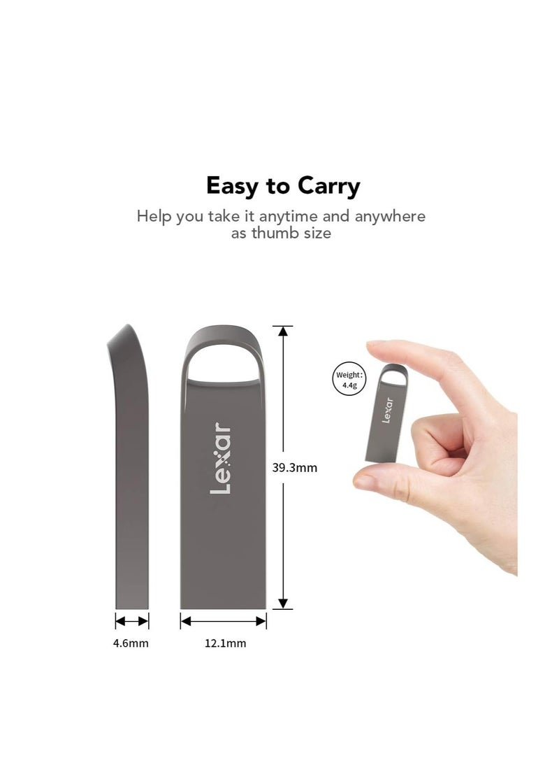 ليكسار - محرك أقراص فلاش Lexar E21 سعة 32 جيجابايت USB 2.0، عصا USB صغيرة، - Image 1