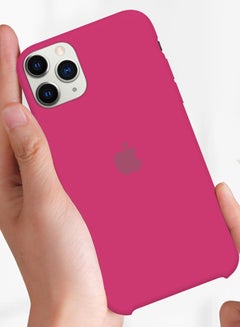 MARGOUN iPhone 11 Pro Max Case Slim Silicone Case Soft Anti-Scratch Full Body Shockproof Protective Case Cover Hot Pink  - Image 2