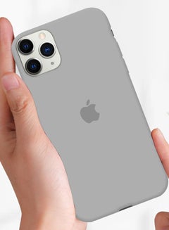 MARGOUN iPhone 11 Pro Max Case Slim Silicone Case Soft Anti-Scratch Full Body Shockproof Protective Case Cover Grey  - Image 2