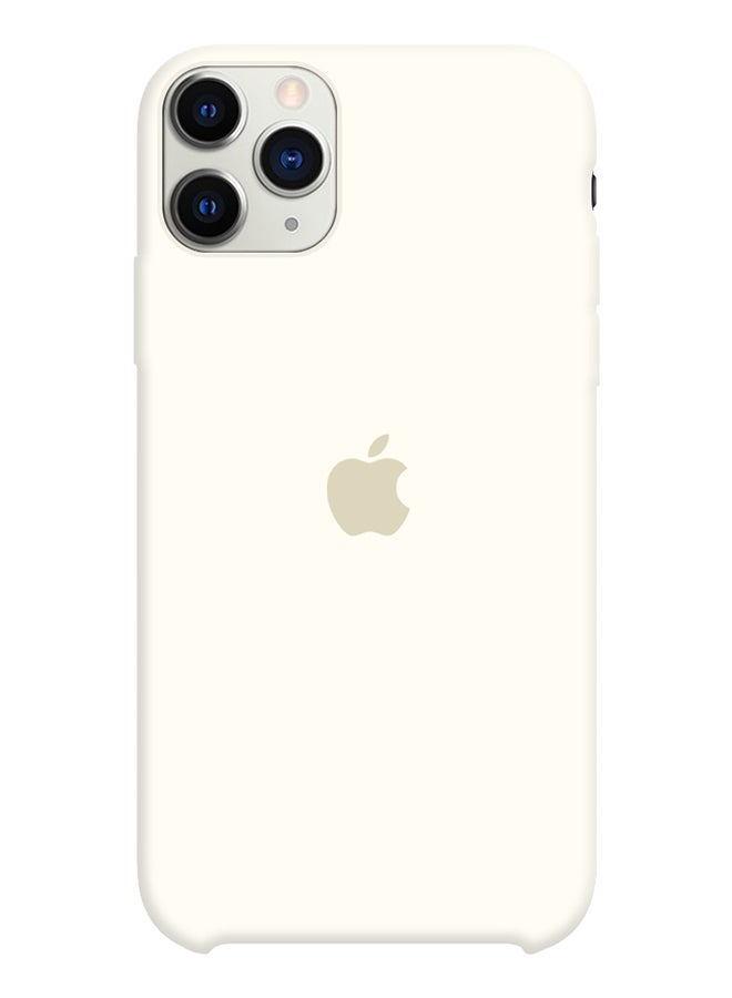 MARGOUN - iPhone 11 Pro Max Case Slim Silicone Case Soft Anti-Scratch Full Body Shockproof Protective Case Cover White - Image 1