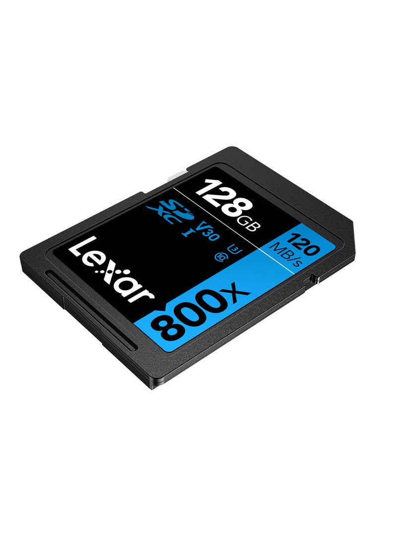 Lexar Lexar 128GB High-Performance 800x UHS-I SDHC Memory Card (BLUE Series) 128 GB - Image 4