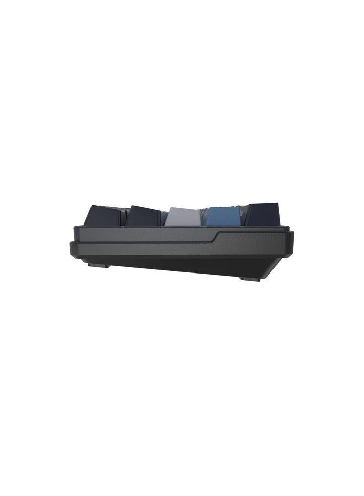 Royal Kludge RK61PLUS Tri-Mode RGB 61 Keys Hot Swappable Mechanical Keyboard Indigo (Blue Switch)