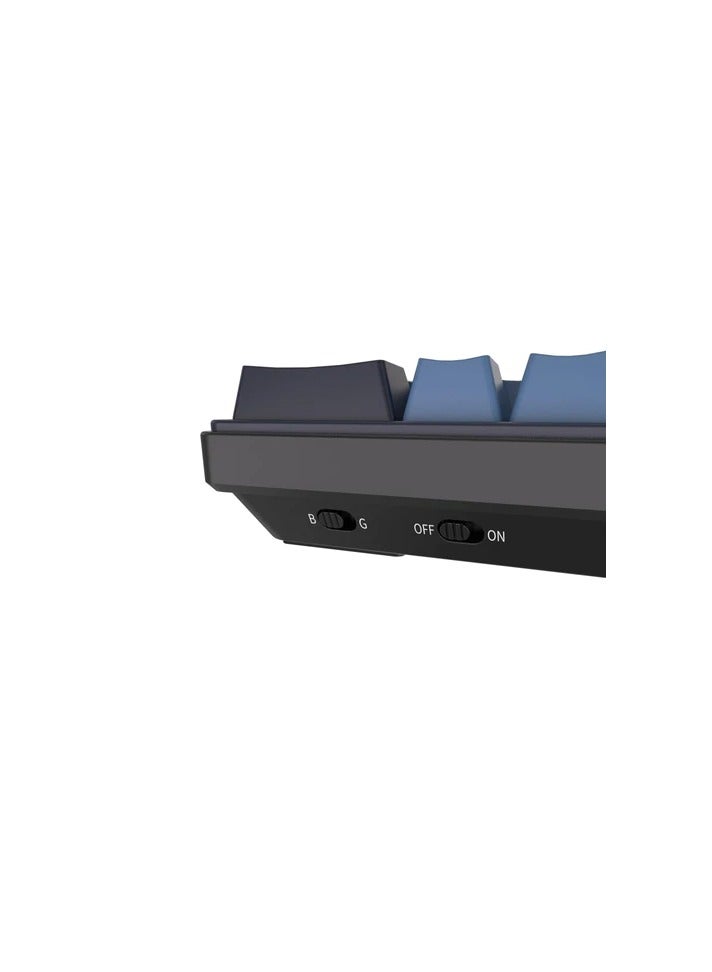 Royal Kludge - Royal Kludge RK61PLUS Tri-Mode RGB 61 Keys Hot Swappable Mechanical Keyboard Black (Brown Switch) - Image 1