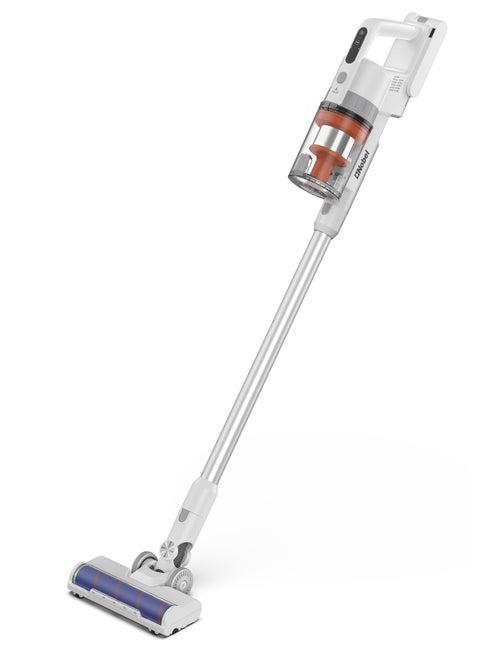 2 In 1 Rechargeable Stick Cordless Vacuum Cleaner With 1.20L Max Dust Capacity And 25.9V Lithium Battery, Standard 35Min, Max 12Min Speed, Wireless Operation With HEPA Filter 1.2 L 380 W NVC625 White