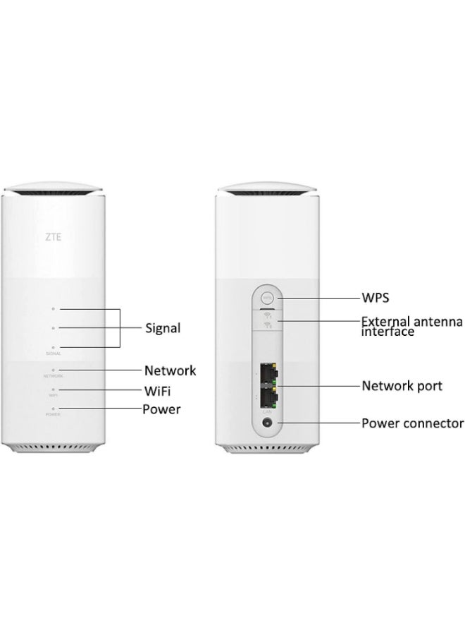 STC - 5G WiFi 6, STC Router MC888A, With Unlimited Data White - Image 1