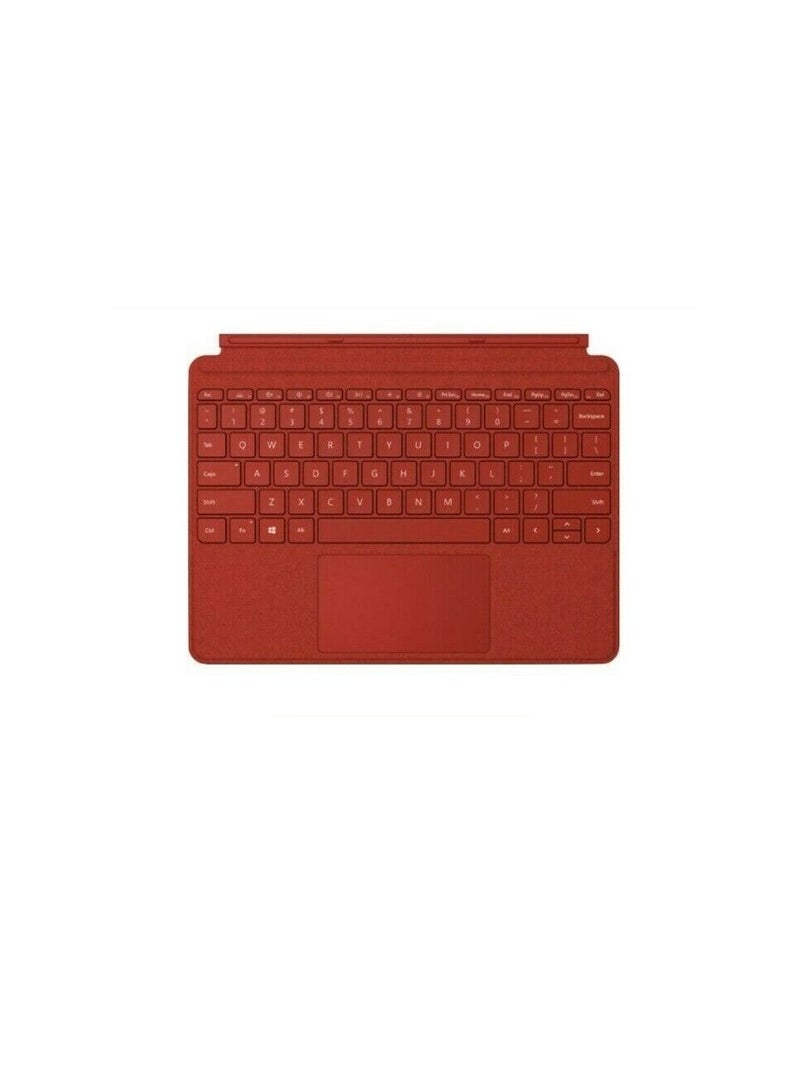 Microsoft Surface GO Signature Type Cover with Keyboard Red - Image 1