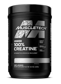 MuscleTech MuscleTech Platinum 100% Creatine Unflavored 400g  - Image 1