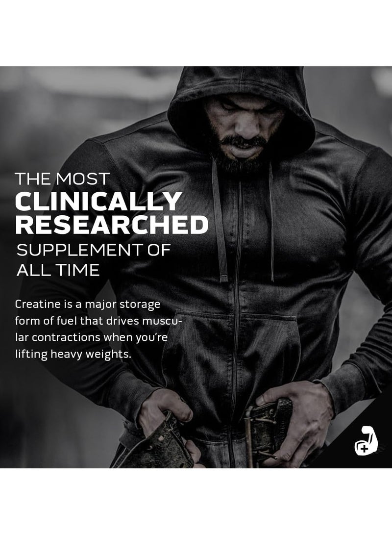 ماسل تيك MuscleTech Platinum 100% Creatine Unflavored 400g  - Image 2