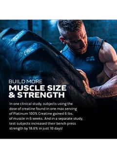 MuscleTech MuscleTech Platinum 100% Creatine Unflavored 400g  - Image 3