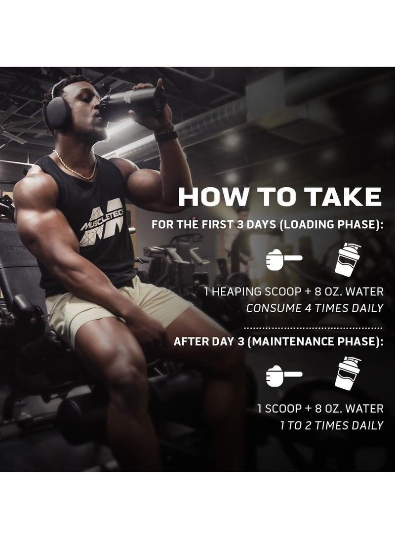 ماسل تيك MuscleTech Platinum 100% Creatine Unflavored 400g  - Image 5